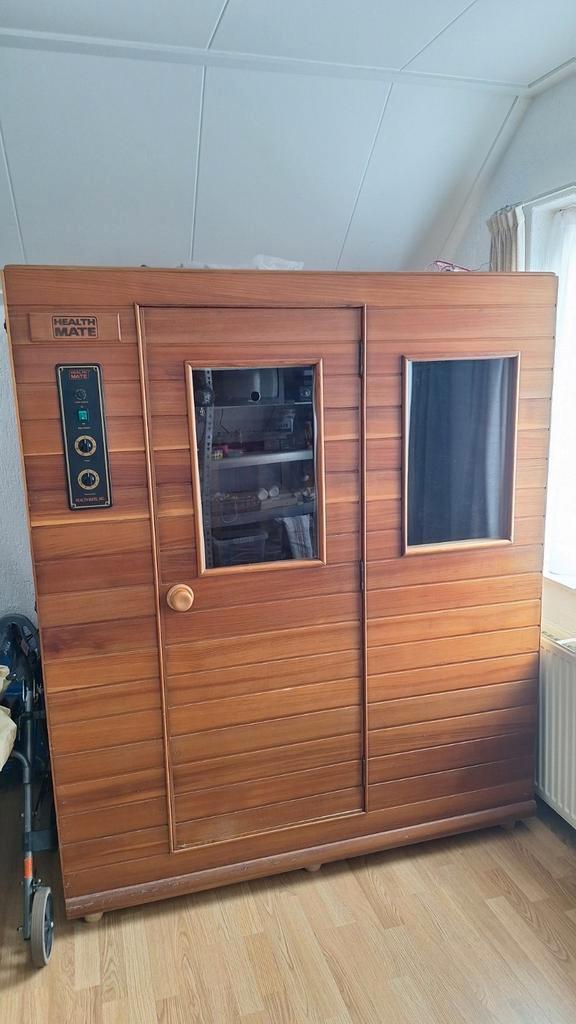 3 persoons sauna, Sport en Fitness, Sauna, Zo goed als nieuw, Complete sauna, Ophalen