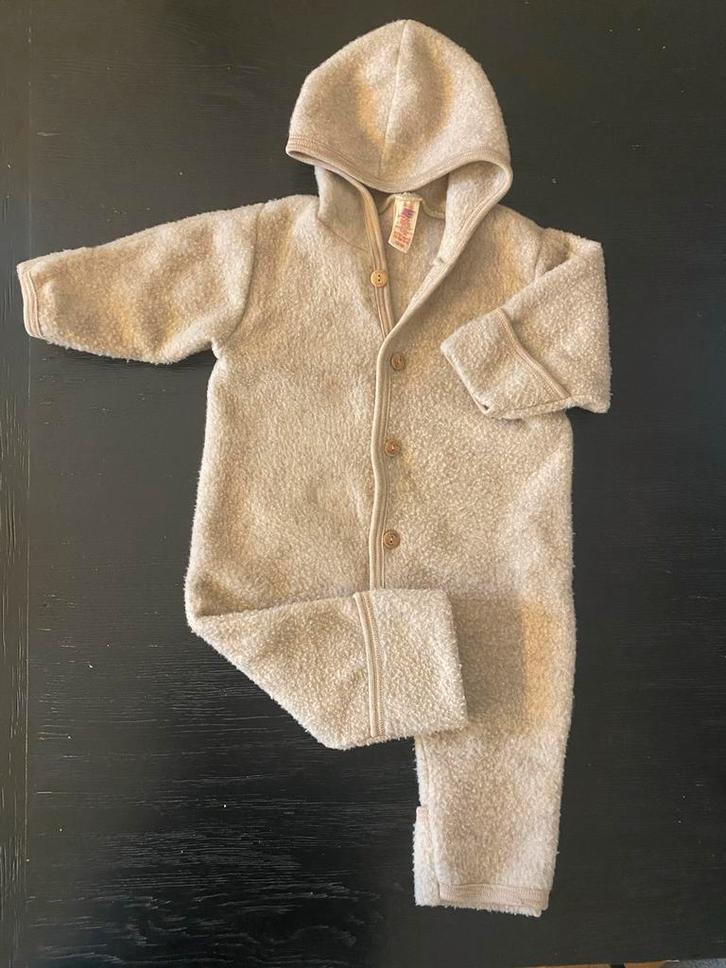 Engel Natur Overall - Maat 62/68 - Zandkleur, Kinderen en Baby's, Babykleding | Maat 62, Zo goed als nieuw, Jongetje of Meisje