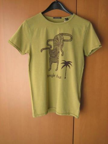 Sportief geel-groen t-shirt SCOTCH & SODA, S, snazzeys beschikbaar voor biedingen