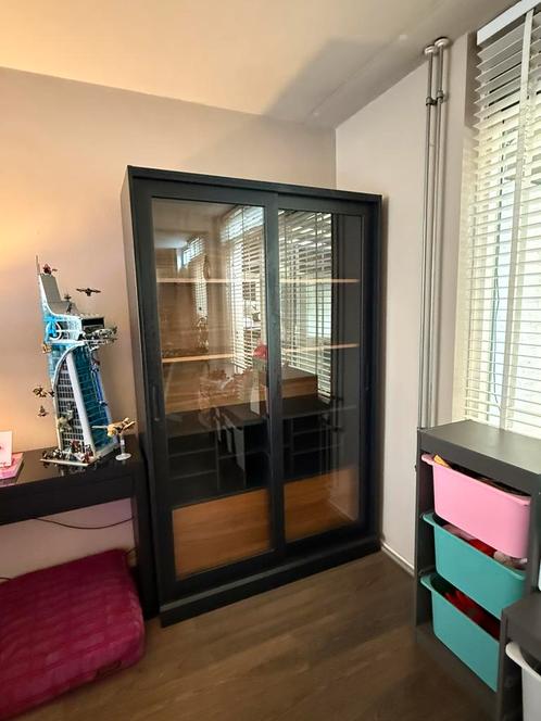 Woood james vitrinekast , buffetkast, drankenkast, Huis en Inrichting, Kasten | Buffetkasten, Gebruikt, 150 tot 200 cm, 150 tot 200 cm