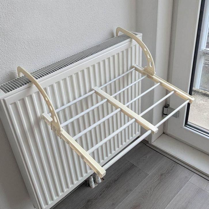 Wanddroogrek – Verstelbaar en Opvouwbaar Ontwerp, Tuin en Terras, Droogmolens en Wasrekken, Gebruikt, Wasrek, Ophalen