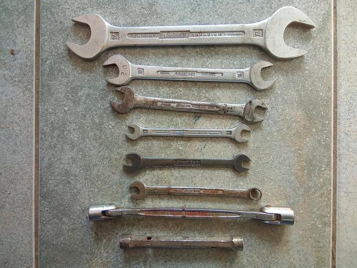 Hazet Sleutelset, diverse uitvoeringen, Doe-het-zelf en Verbouw, Gereedschap | Handgereedschap, Gebruikt, Ophalen of Verzenden