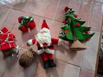 Antroposofische kerstman vilt viltpop seizoenstafel, Ophalen of Verzenden, Zo goed als nieuw, Figuurtje(s)