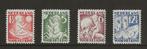Serie Kinderzegels 1930 no 232/235, postfris, Postzegels en Munten, Postzegels | Nederland, Verzenden, Postfris