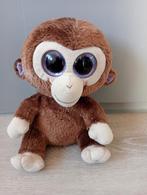 Beanie boo ty aap coconut: 24 cm, Ophalen of Verzenden, Zo goed als nieuw, Overige typen