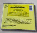 Kurt Weill's The Threepenny Opera CD 1954/1989, Cd's en Dvd's, Gebruikt, Ophalen of Verzenden