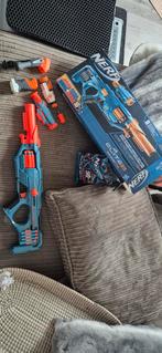 Nerf Gun + Accessoires, Kinderen en Baby's, Speelgoed | Buiten | Actiespeelgoed, Ophalen, Zo goed als nieuw