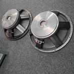 RCF 15 inch 600 watt rms 2x, Audio, Tv en Foto, Luidsprekers, Ophalen of Verzenden, 120 watt of meer, Overige typen, Overige merken