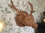 Kop blitzen hoofd rendier riet rattan, Diversen, Kerst, Ophalen, Zo goed als nieuw