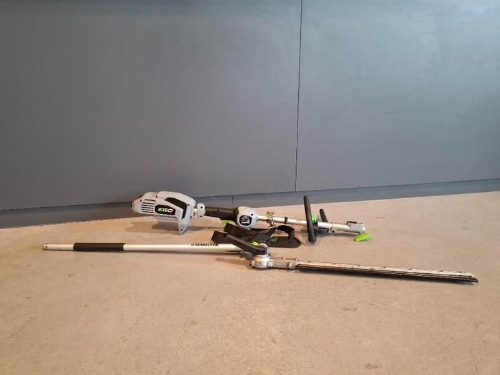 Ego stokheggenschaar multitool 56V, Tuin en Terras, Heggenscharen, Gebruikt, Accu, Ophalen of Verzenden