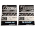 Metalen stickers. Machineplaten Emco Compac 8, F1, bullcraft, Ophalen of Verzenden, Nieuw, Materiaal