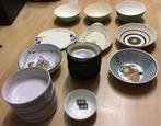 Diverse aardewerk/porseleinen schalen., Gebruikt, Schaal, Rond, Ophalen of Verzenden