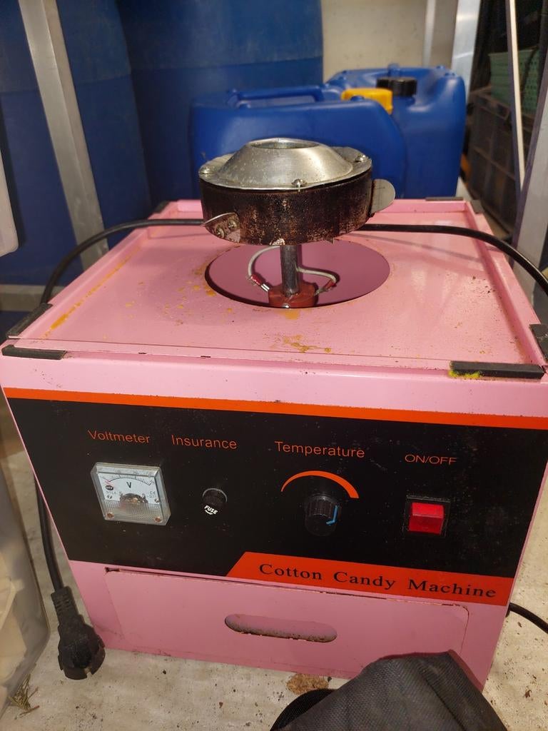 Suikerspin machine te koop, Ophalen, Zo goed als nieuw, Overige