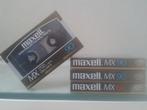 4 X NIEUW ,Maxell MX " METAL " Cassettebandjes ., 2 t/m 25 bandjes, Overige genres, Ophalen of Verzenden, Origineel