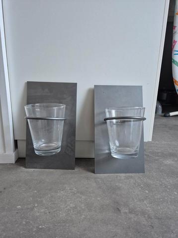 Muur kandelaars/vazen beschikbaar voor biedingen