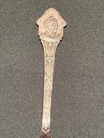 Antiek verzilverd lepeltje Koningin Wilhelmina, Ophalen of Verzenden