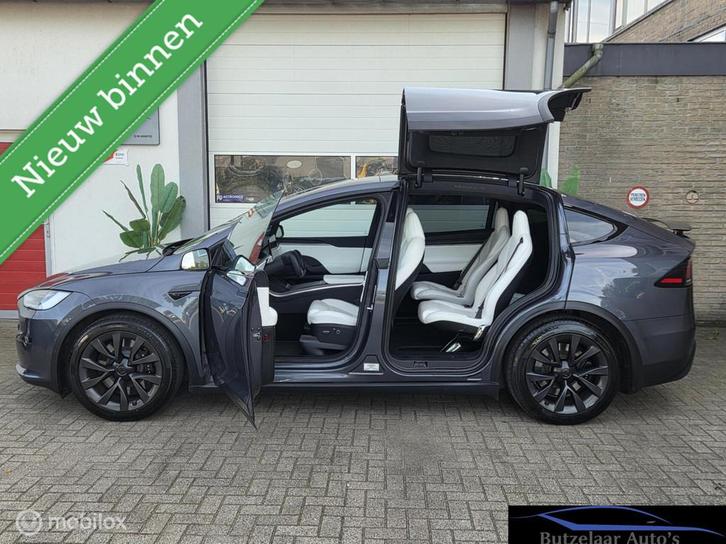 Tesla Model X Plaid 1020PK Long Range 6p. BTW | Full option!, Auto's, Tesla, Bedrijf, Te koop, Model X, 4x4, ABS, Achteruitrijcamera