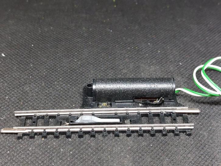 Minitrix 4969 - ontkoppelrail (13829), Hobby en Vrije tijd, Modeltreinen | N-Spoor, Gebruikt, Rails, Gelijkstroom, Trix, Ophalen of Verzenden