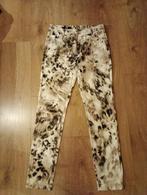Mooie broek met dieren print mt 36, Beige, Nieuw, Ophalen of Verzenden, Maat 36 (S)