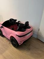 Roze Range Rover Elektrische Kinderauto, Kinderen en Baby's, Speelgoed | Buiten | Accuvoertuigen, Ophalen of Verzenden, Gebruikt
