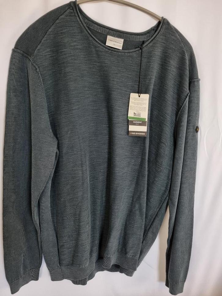 Heren trui merk No Excess mt XXL nieuw, Kleding | Heren, Truien en Vesten, Nieuw, Overige maten, Blauw, Verzenden