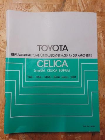 Werkplaatsboek Toyota Celica / Supra 81-86 Carrosseriewerk beschikbaar voor biedingen