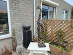 grote hoge houten beeld giraf mooi handwerk, Antiek en Kunst, Ophalen of Verzenden