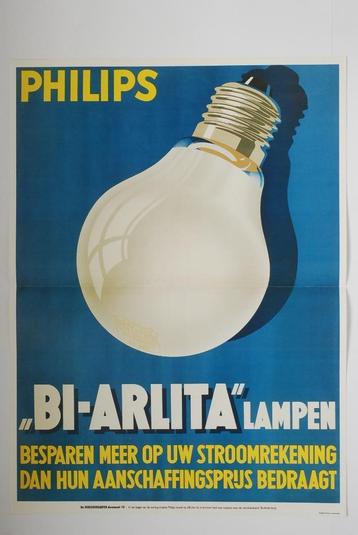 Philips affiche | Heruitgave 1994 beschikbaar voor biedingen