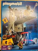 Playmobil 4441 - Ridders met Toren en Katapult, Ophalen of Verzenden, Gebruikt, Complete set