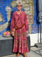 Ibiza jurk Boho Bohemien, Verzenden, Zo goed als nieuw, Maat 38/40 (M), Onder de knie