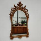 Grote Vintage Barok Brocante Rococo spiegel schouwspiegel 01, Huis en Inrichting, Woonaccessoires | Spiegels, Valkenswaard, Gebruikt