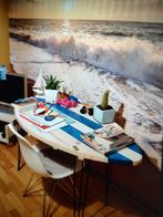 Bureau / sidetable in de vorm van een Skimboard 122*66 cm, Ophalen, Zo goed als nieuw, Bureau