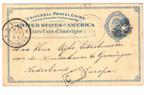 AMERIKA postkaart. 14 juli 1898. Maxwell - Groningen., Ophalen of Verzenden, Noord-Amerika
