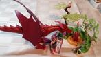 9134 drakenhoedster met rode draak, Kinderen en Baby's, Speelgoed | Playmobil, Complete set, Ophalen of Verzenden, Zo goed als nieuw