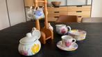 Koffie servies - Tulp motief - Collectors item Wächtersbach, Keramiek, Ophalen of Verzenden, Zo goed als nieuw, Overige stijlen