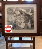 M.C. Escher  Ingelijst, Antiek en Kunst, Ophalen
