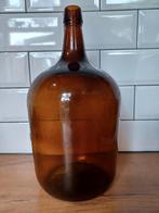 Vintage amber glass jar., Ophalen