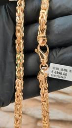 gouden Koningsketting 14kt, Sieraden, Tassen en Uiterlijk, Kettingen, Www.bredajuwelier.nl, Nieuw, Ophalen of Verzenden, Www.bredajuwelier.nl