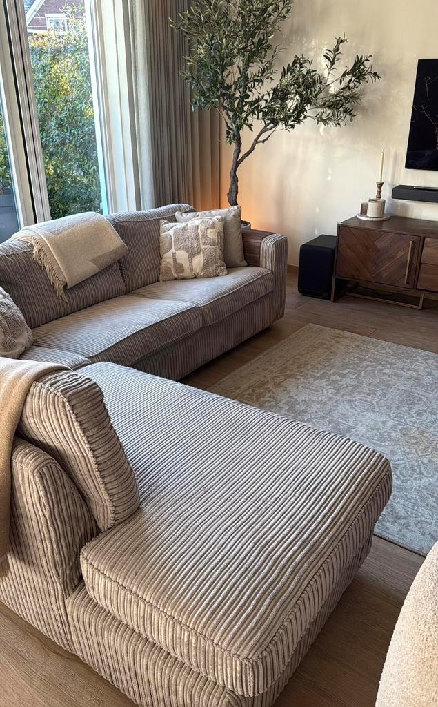 NOUS living hoekbank links livia, Huis en Inrichting, Banken | Complete zithoeken, Zo goed als nieuw, Ophalen