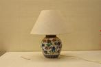 Porseleinen tafellamp 46149, Ophalen of Verzenden, Gebruikt, Stof, Minder dan 50 cm