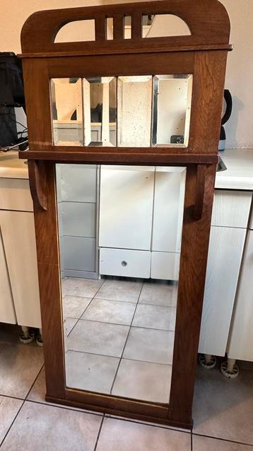 Antieke spiegel 137cm x 57cm breed beschikbaar voor biedingen