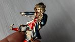 clown broche, emaille (55), Sieraden, Tassen en Uiterlijk, Overige materialen, 4 tot 7 cm, Overige kleuren, Ophalen of Verzenden