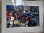 Schilderij Ben Hoezen, Antiek en Kunst, Kunst | Litho's en Zeefdrukken, Ophalen