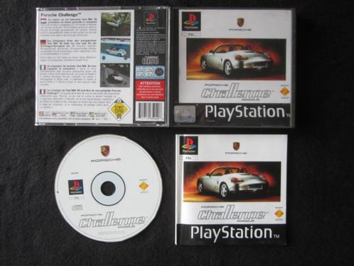 Porsche Challenge PS1 Playstation 1, Spelcomputers en Games, Games | Sony PlayStation 1, Gebruikt, Racen en Vliegen, Ophalen of Verzenden