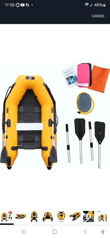 Kleine Rubberboot aquaparx 230 pro beschikbaar voor biedingen