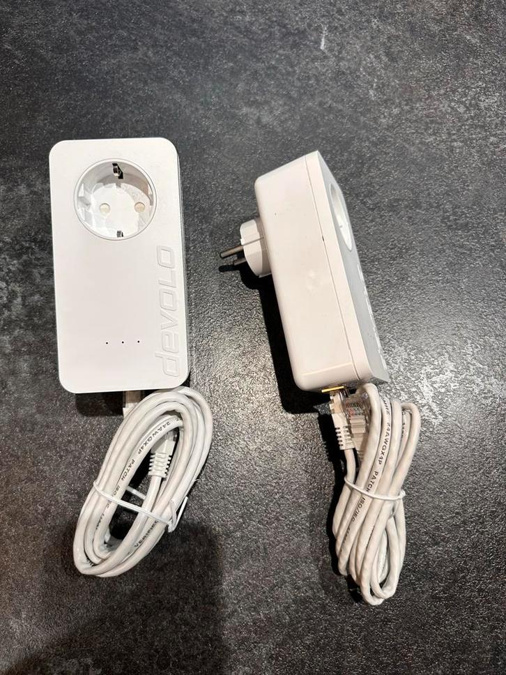 Devolo dLAN 650+ Powerline Adapters, Computers en Software, WiFi-versterkers, Gebruikt, Ophalen of Verzenden