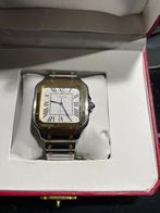 Cartier Herenhorloge xl, Staal, Polshorloge, Zo goed als nieuw, Ophalen