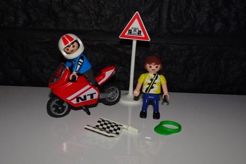 07 - Minibike racemotor 4780, Kinderen en Baby's, Speelgoed | Playmobil, Gebruikt, Ophalen of Verzenden