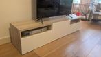 TV bench BESTA, Ophalen, 150 tot 200 cm, Zo goed als nieuw, Minder dan 100 cm