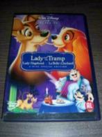 Walt Disney Lady and the tramp (2-disc) nieuwstaat (2006), Tekenfilm, Verzenden, Zo goed als nieuw, Alle leeftijden